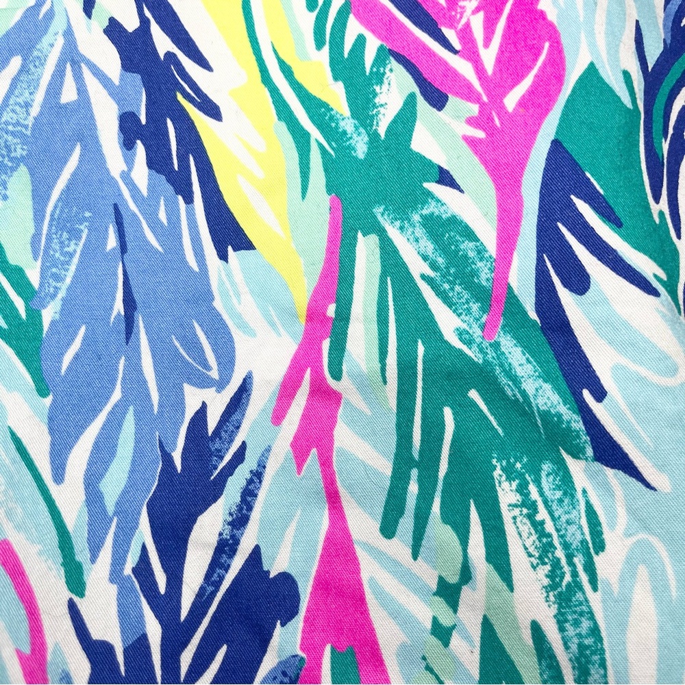 Lilly Pulitzer 100% Cotton Summer Tropical Print Shorts - Picture 8 of 8